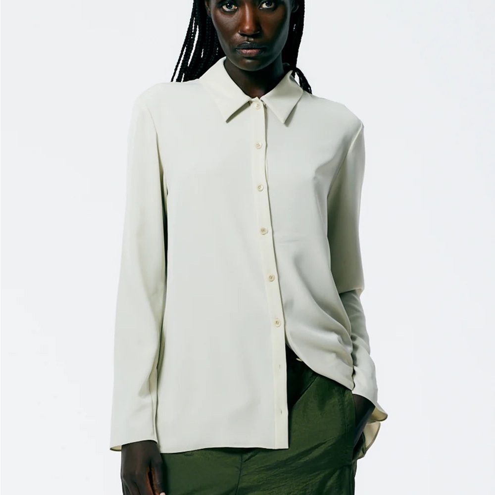 Tibi slim blouse